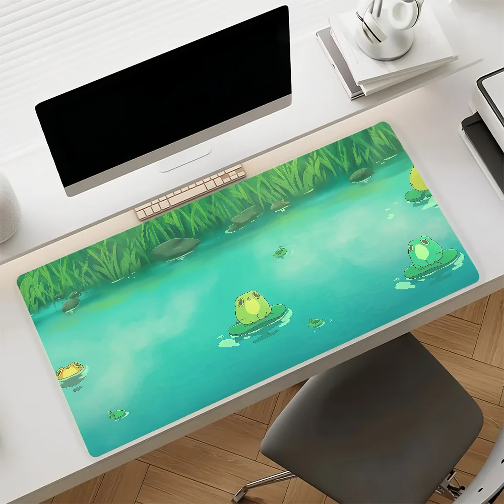 Cute Cartoon Abi T-toads Mouse Pad Anti Slip Rubber Edge Locked Thickened Laptop Gaming Desk Mat
