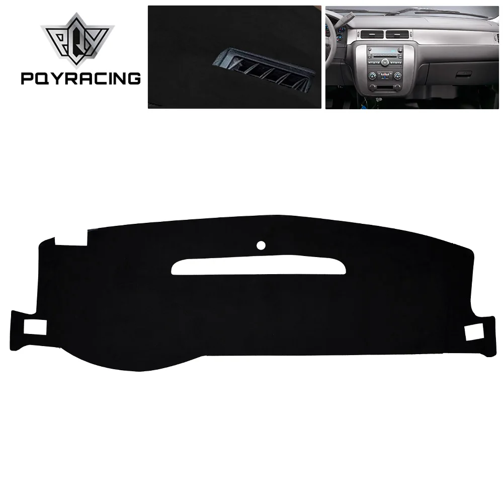 Dash Board Dashboard Cover Mat Sun Protective Pad Sunshade Carpet Dashmat Left Hand Drive For 07-14 Chevy Silverado Pickup Tahoe