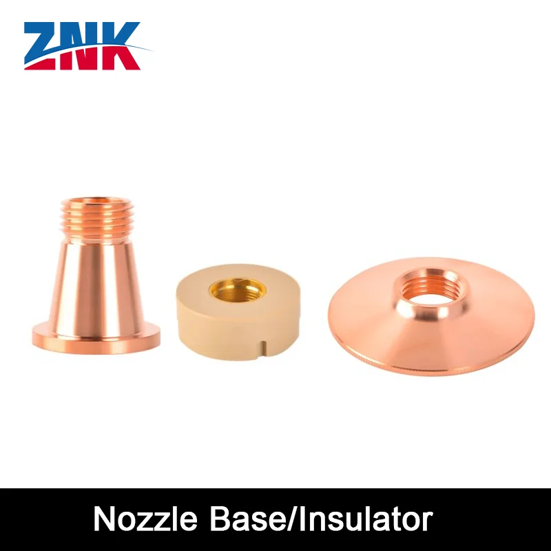 ZNK Laserschneidmaschinendüse Kupferspitze 10071494/Isolierring 10090809/Verbindungsbasis 2 - 08701 Runder Anschluss für DNE