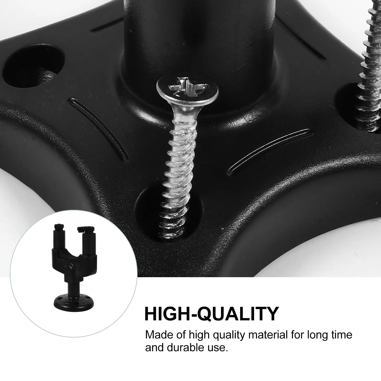 

2 Set Plastic Guitar Hook Hanger Wall Mounted Detachable Design Easy Installation For Guitars Bass Violins M olins Ukulele