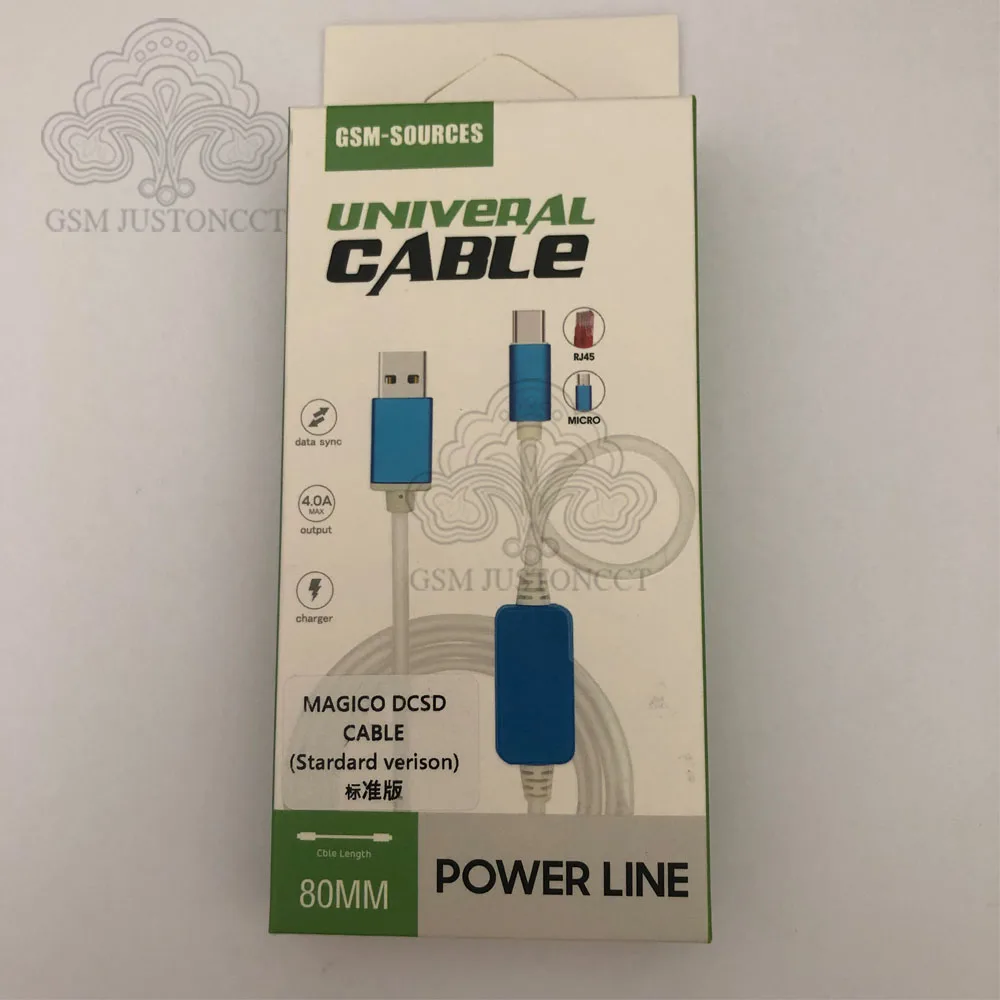 كابل Magico CFG DCSD كابل المنفذ التسلسلي الهندسي Alex لقراءة كتابة بيانات Nand SysCfg لهاتف iPhone 6S-X لشاشة iPad الأرجوانية