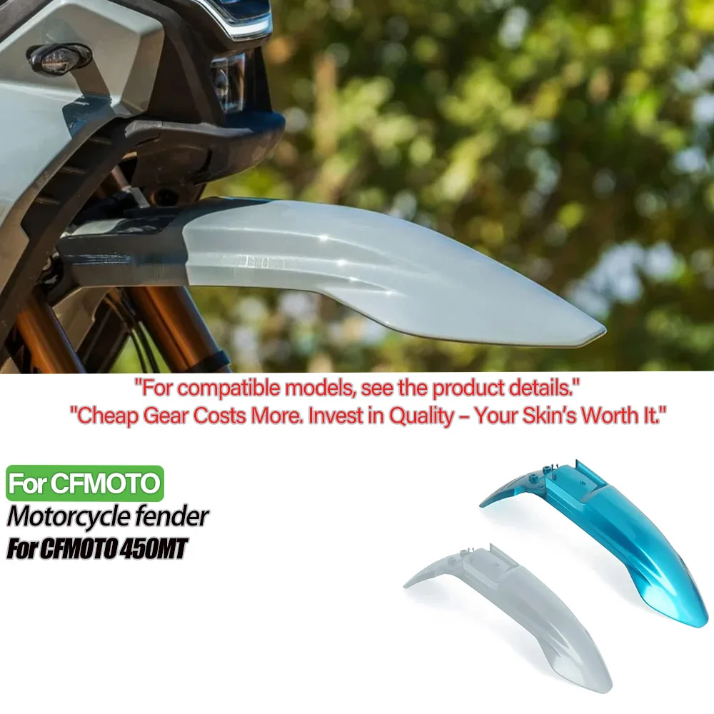 

MOTO 450MT For CFMOTO 450MT Front Fender Trim Plate High Mudguard Shield Motorcycle Accessories For CF MOTO 450MT