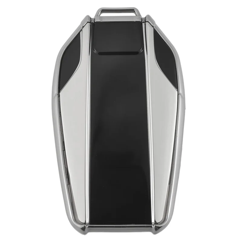 حافظة مفاتيح السيارة بالكامل من البولي يوريثان غطاء LCD لمفتاح بعيد فوب لسيارات BMW 7 Series 740 6 Series GT 5 Series 530I X3-A02G