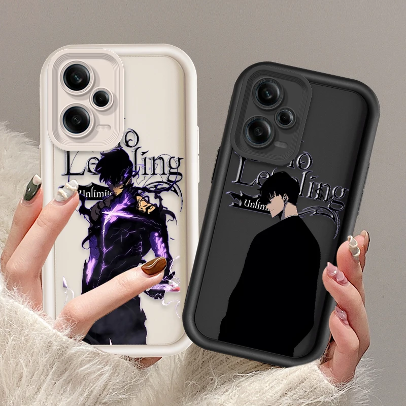Solo Leveling Shadow King für Redmi Note 12 11 10 9 8 7 K50 40 30 20 12 10 9 A C Pro 5G 4G Soft Eye