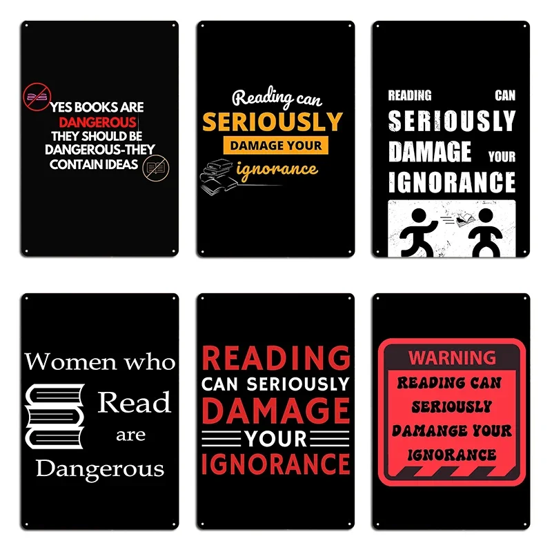 Warning Reading Is …