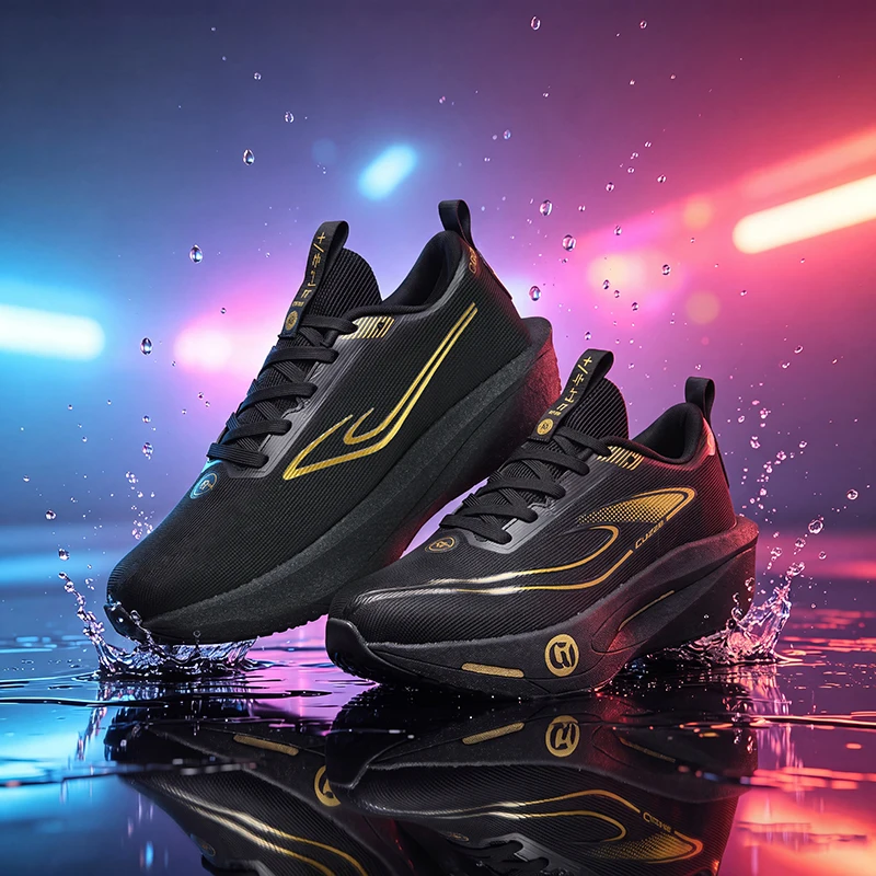 Men Running Shoes Carbon Board Marathon Speciality Sports Breathable Lightweight Women's Comfortable Athletic Chunta Sneakers view 6