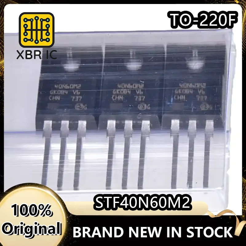(15/40 Pieces) 40N60M2 STF40N60M2 TO-220F 650V 34A New Original Authentic Spot Fast Delivery