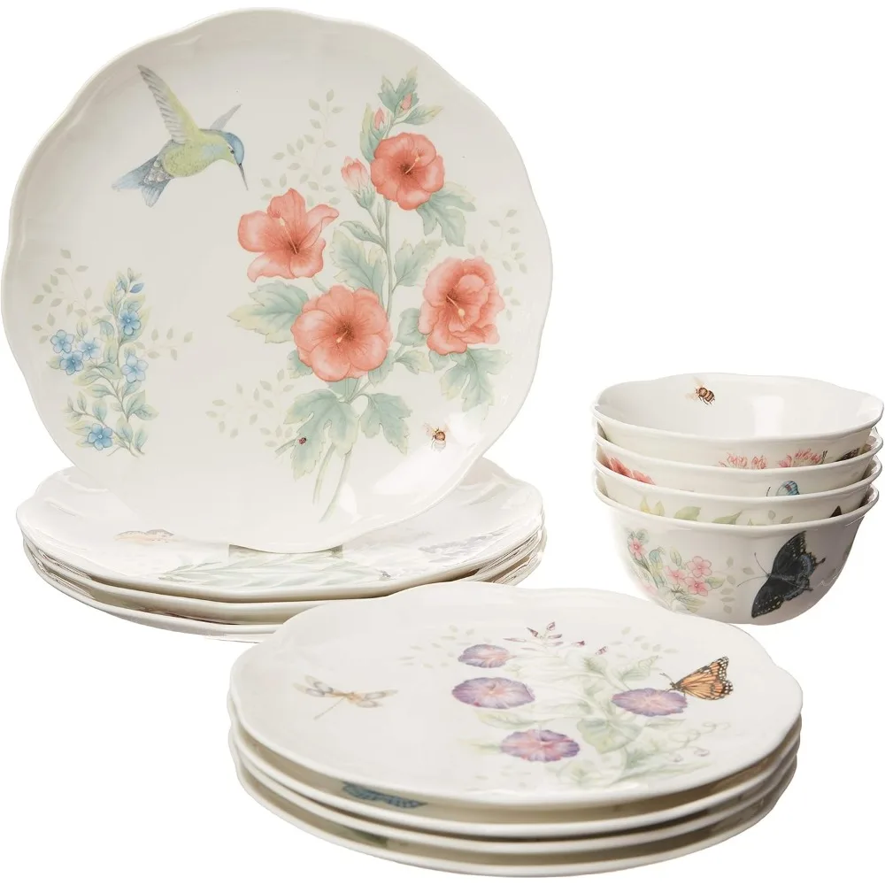 

Butterfly Meadow Flutter 12Pc Dinnerware Set,Multicolor