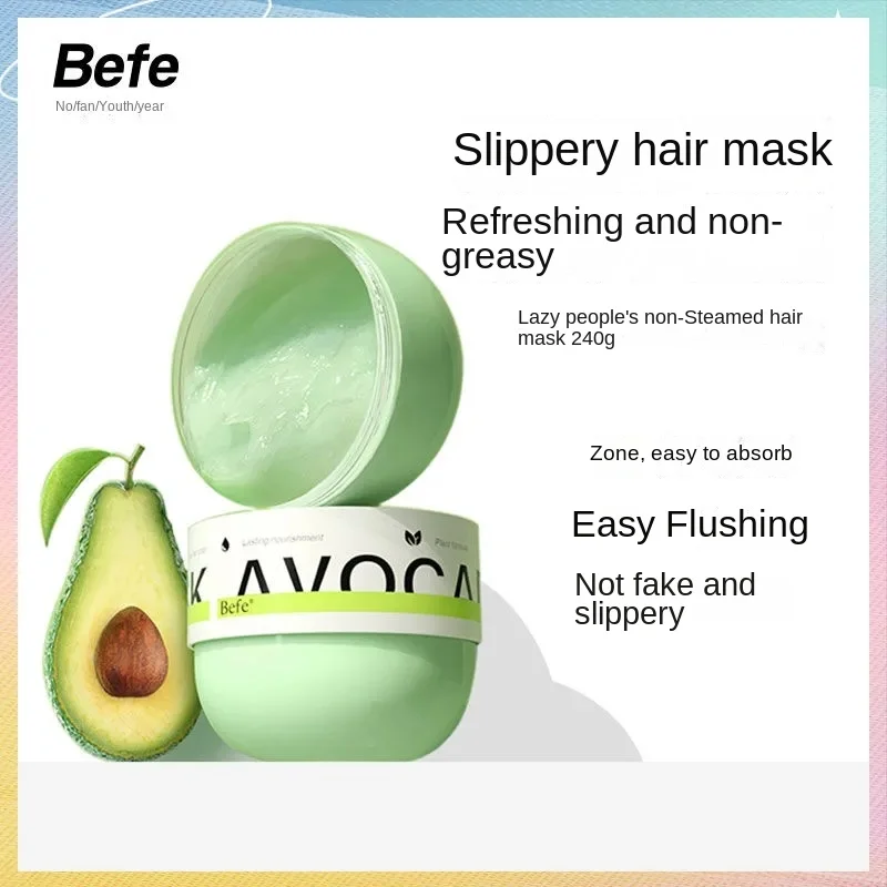 Befe Original Avocado Repair Conditioning Hair Mask High Permeability Hair Care Membrane for Damaged Hair Fluffy moisturizing