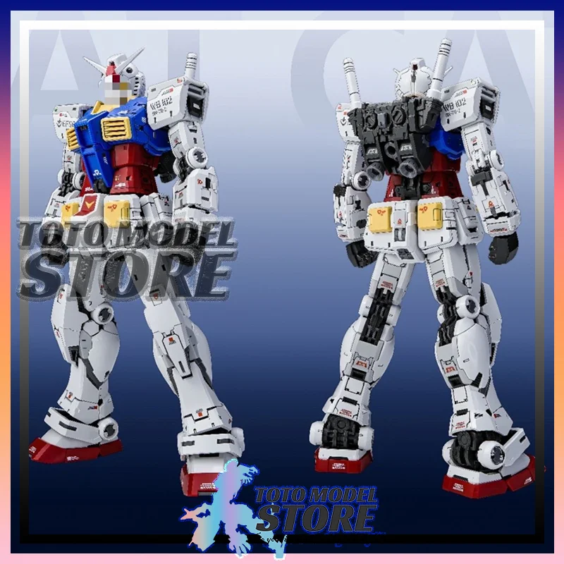 

[IN-STOCK]Fat Cat Mg 1/100 Rx-78-2 (Rgu Type) 1/100 Scale Special RG 1/144 2.0 Enlarged Version Assembly Model Kit Toy Gift
