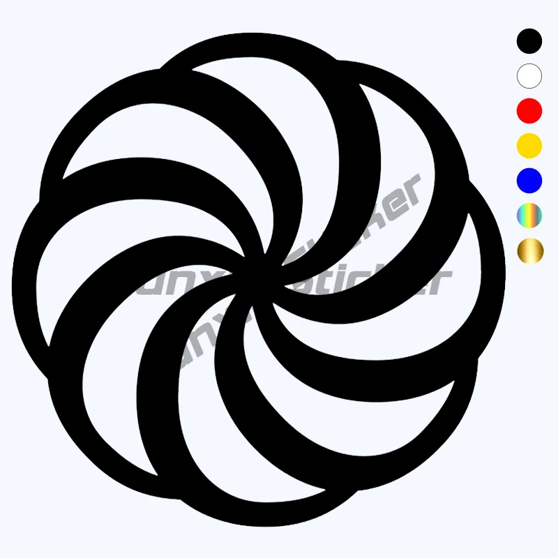 

Виниловая наклейка на автомобиль с армянским знаком вечности, забавная, разных размеров, белая/черная, для бампера и окна автомобиля