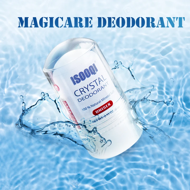 60g Alum Stick 10PCS/LOT Potassium Alum Block Antiperspirant Stone Crystal Deodorant Natural Mineral Salt Underarm Unisex