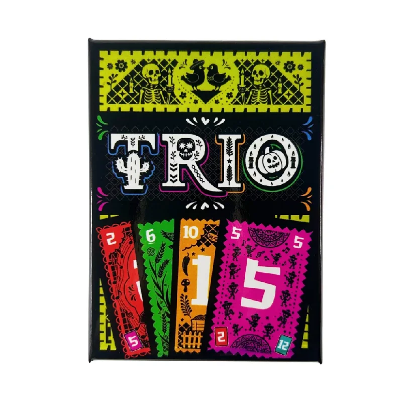 

Strategic Card Board Game TRIO Card Fun For Family &friend Parties 3-6 Players Board Game All Ages Entertainment toy Card