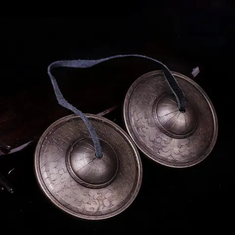 레트로 황동 팅클 벨 네팔 수제 심벌즈 팅샤 벨, 불교 용품, 명상 소리 치유 도구, 오르프 악기 Best5 레트로 황동 팅클 벨 네팔 수제 심벌즈 팅샤 벨, 불교 용품, 명상 소리 치유 도구, 오르프 악기 Best5