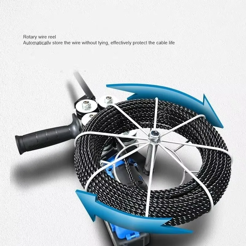 

40m/min Cable Puller Automatic Electrician Tools Lithium Battery Stringing Machine Electric Wire Threading Machine