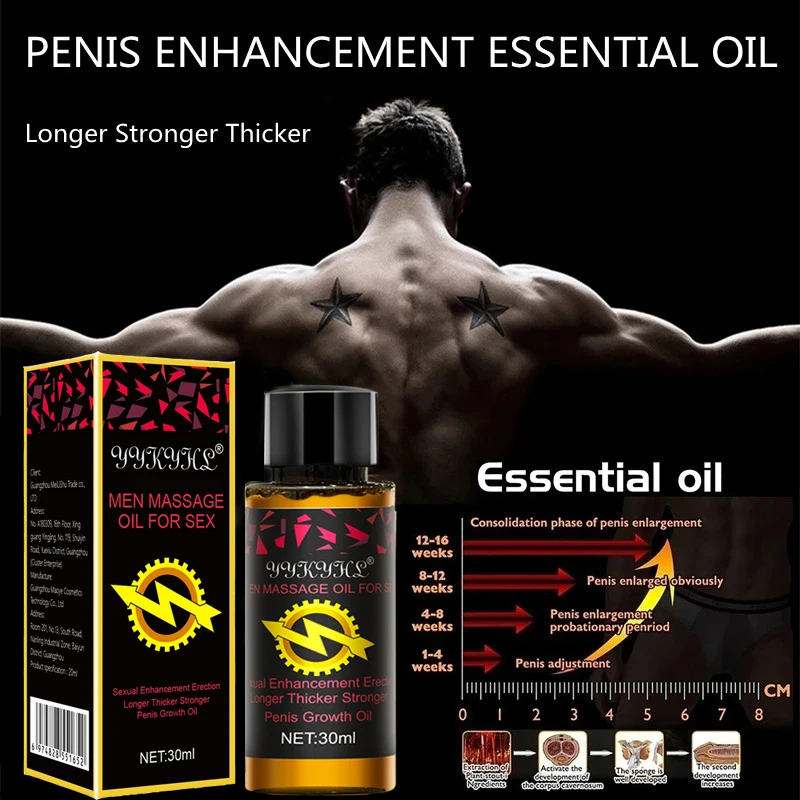 Penis Thickening Growth Man Big Dick Enlargement Liquid Cock Erection Enhancer Men Health Care Enlarge Massage Enlargement Oils