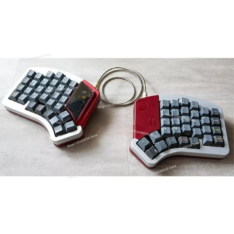 For Mechanical Keyboard Shell Weight Plate Anodized Electronic Coating Numerical Control Machining Mini Aluminum Keyboard