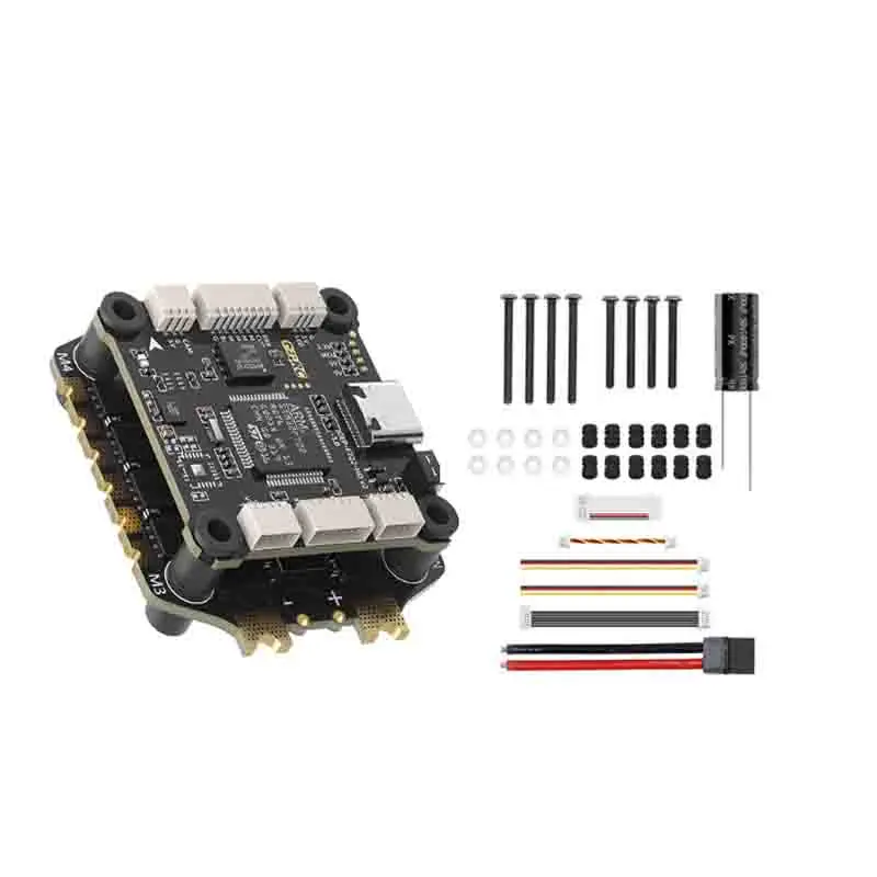 

GEPRC TAKER F722 BLS 60A V2 STACK 4IN1 ESC BLS 60A Flight Data Record Plug Play Racing FPV Drone 16MB Black Box Data Analyze