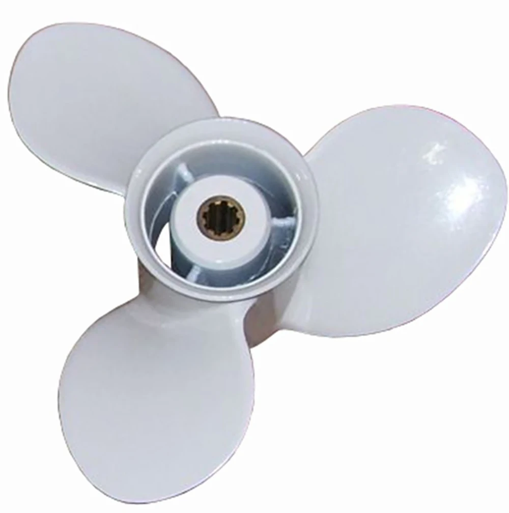 Outboard Motor  Part for Hyfong  Hangkai Hidea  15F 2 stroke 9.9-15HP outboard Motor 8 inch high quality Propeller  9 1/4*8-J