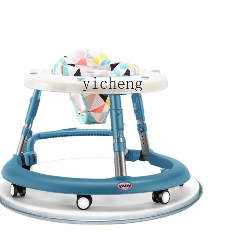 Tqh Jumping Chair Baby Bounce Chair Baby Gymnastic Rack Multi-Functional Baby Anti-Rollover Stroller