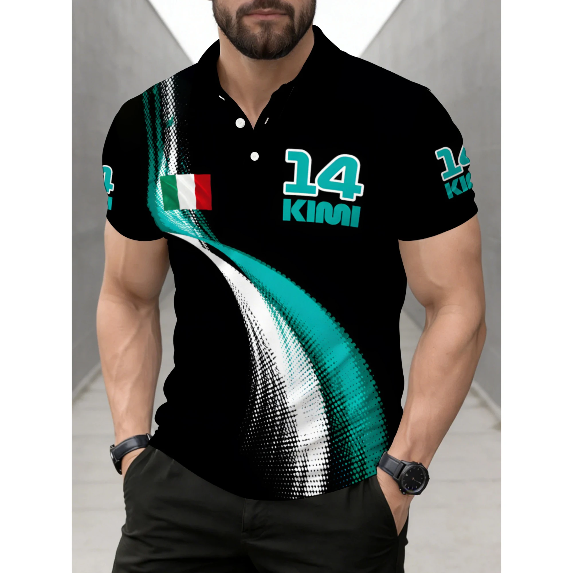 Kimi Antonelli 12 Driver Fans Men's Summer Polo Shirt 2026 New Sports Women Polos Shirts Short Sleeve Men Clothes Tee Tops