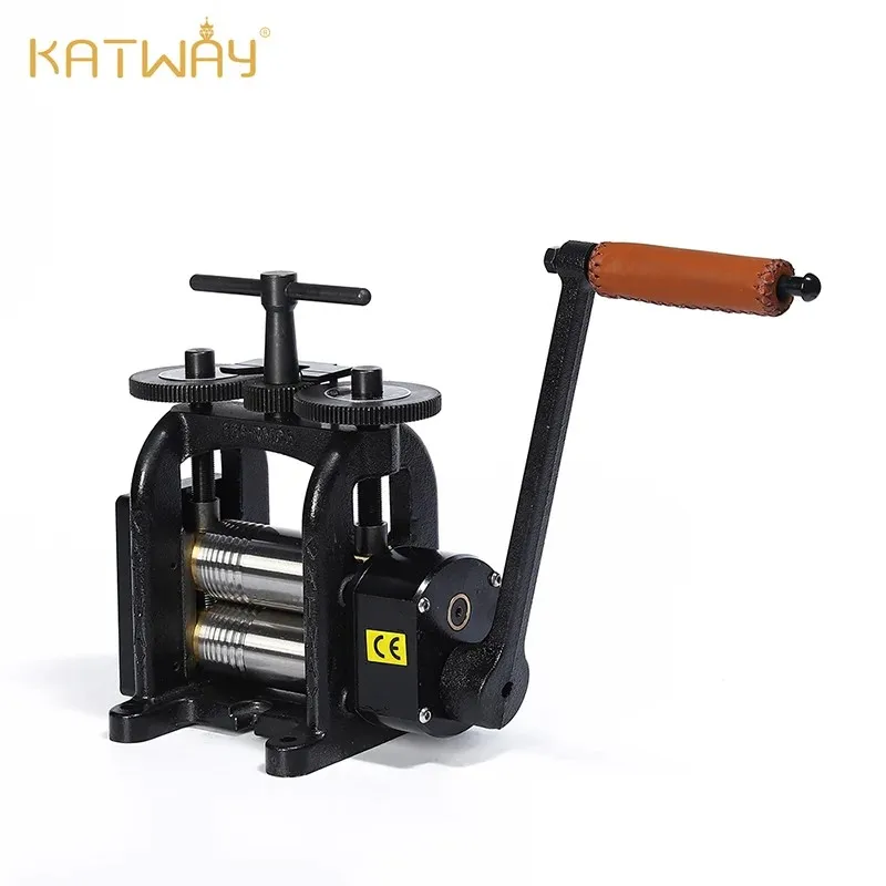 KATWAY Manual Combination Rolling Mill with 110mm Rolls Jewelry Machine For Designer Professional LL-RM05