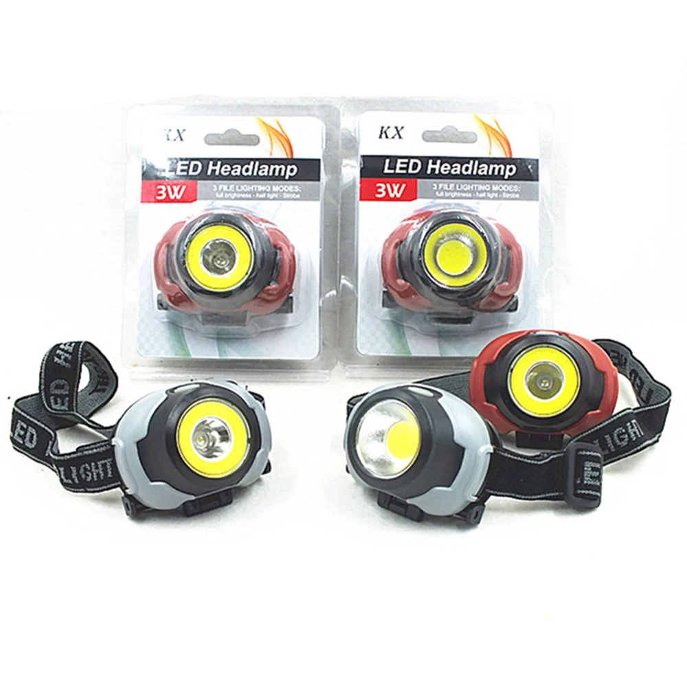 Mini Headlamp Portable Headlight High Lumen COB LED Headlamps Super Bright Head Lamp Waterproof Head Flashlight Head Light