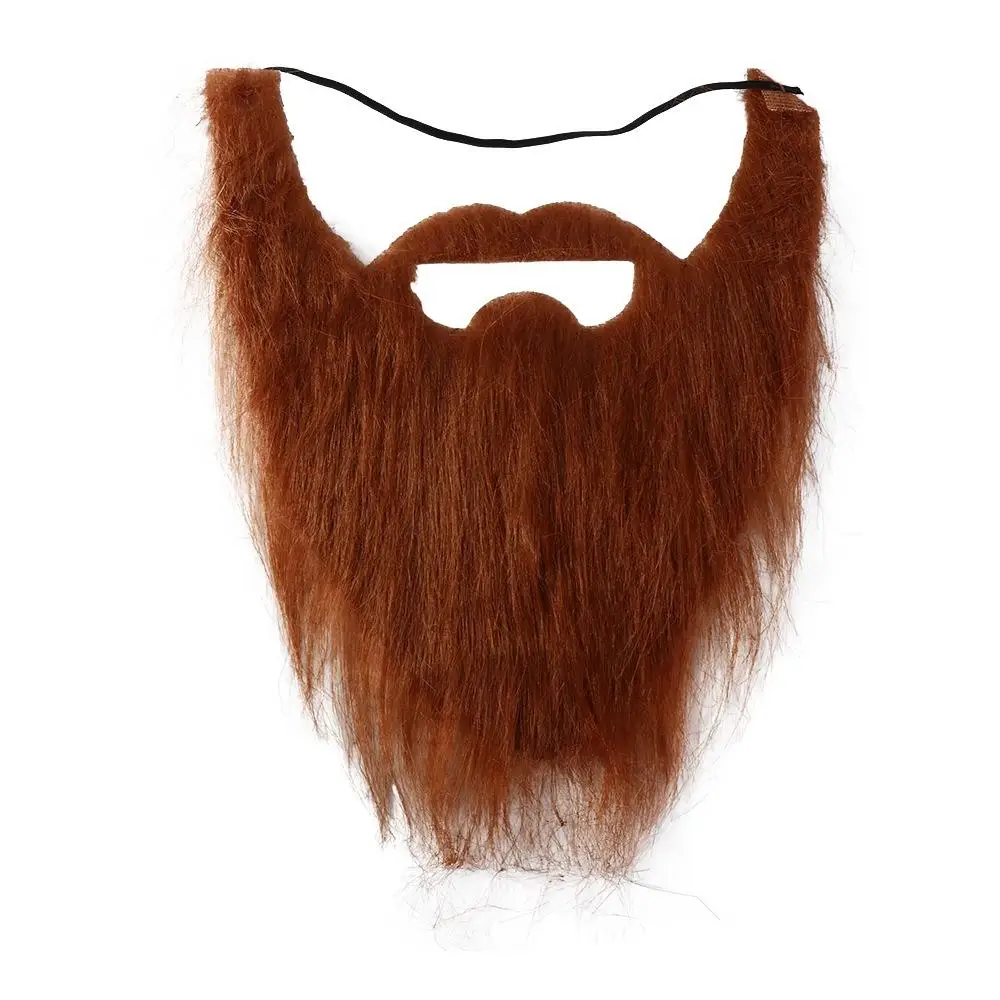 Artificial Fake Beard Artificial Beard Realistic Fake Beard Long Fluff Fake Beard Halloween Fake Mustache 30cm DIY Party Props