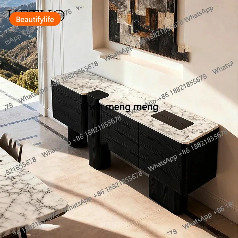 

A44 Современная креативность для входа в дом, вилла, гостиная, мраморный свет, роскошный высококачественный боковой шкаф для хранения вещей