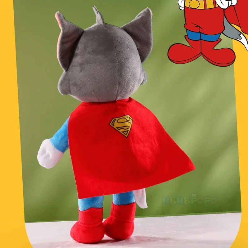 Warner 100th aniversário super tom e jerry modelos brinquedos de pelúcia kawaii animais de pelúcia boneca brinquedos para crianças presente
