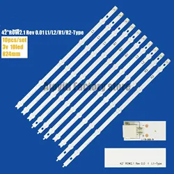 Tira de luces LED de retroiluminación, accesorio para 42LN5400 42LN5700 42LA6130 42LA6200 42LP560H 42LA6204 42LN549C 42