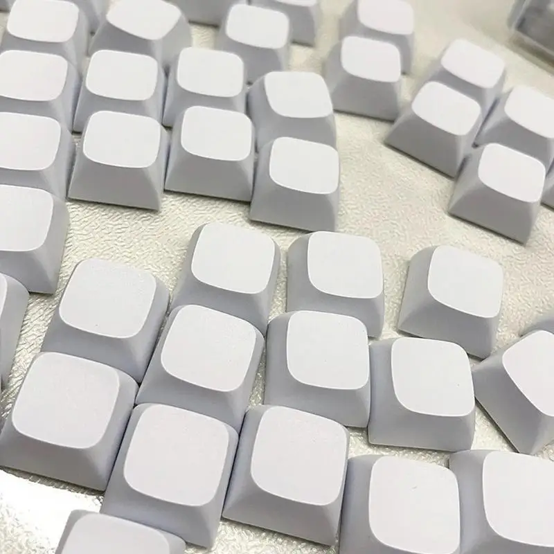 Keycap blanc C90F 104 LETTEURS KEYCAP PBT pour les claviers mécaniques