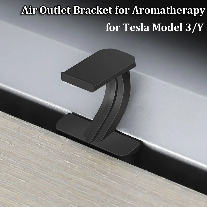 for Tesla Model 3 Y Air Freshener Holder Air Outlet Aromatherapy Clip Interior Decor Gadgets Bracket Glove Box Hook Accessories