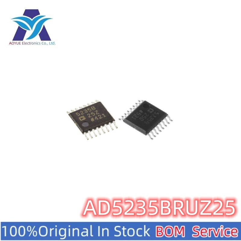 

New Original Stock IC Electronic Components AD5235BRUZ25-RL7 AD5235 5235B25Z TSSOP-16 Digital potentiometer Series BOM Offer