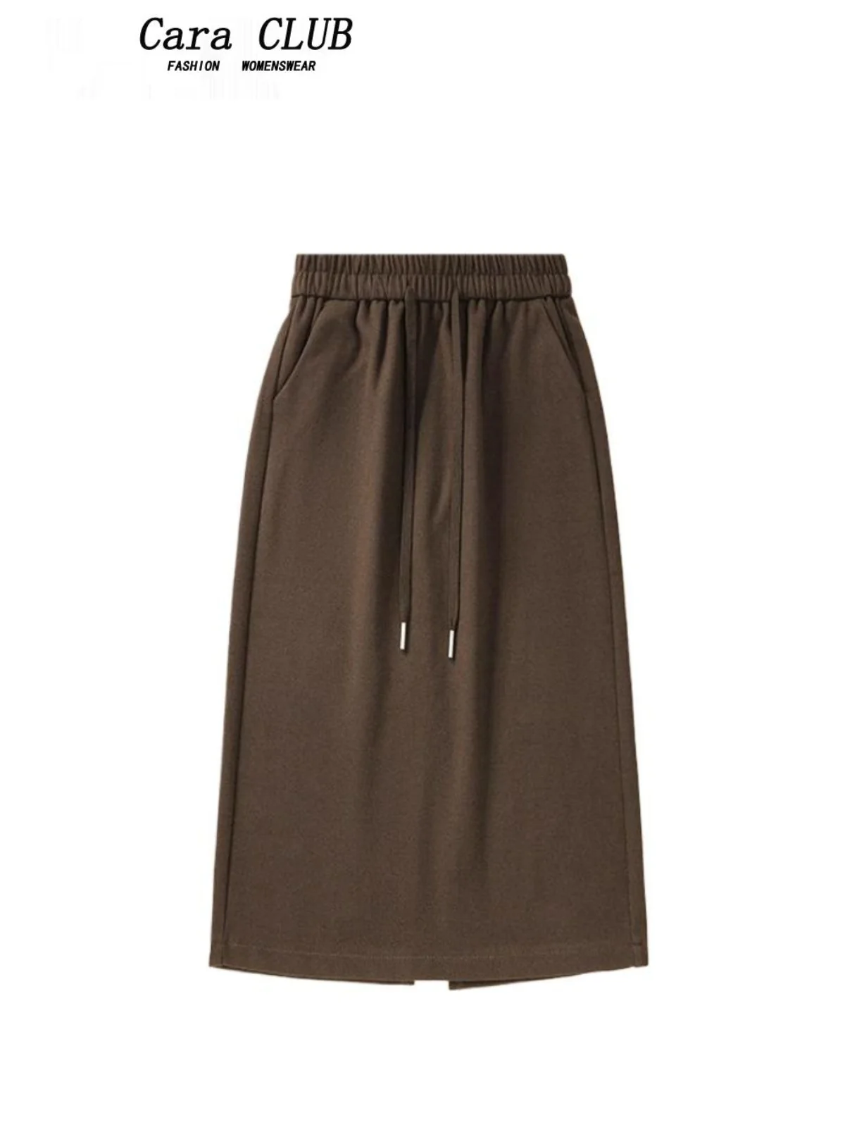 

plus Size A-Line Skirt for Women Casual High Waist Slimming Spring Season Polyester Fiber Korean Sle Commute Friendly