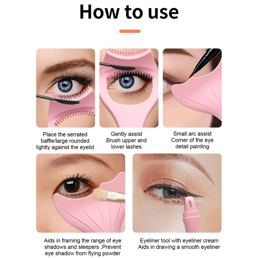 Eyeliner Aid Eyeliner Stencil Model Makeup Assist Eyeliner Guide Eye Shadow Makeup Template Tools