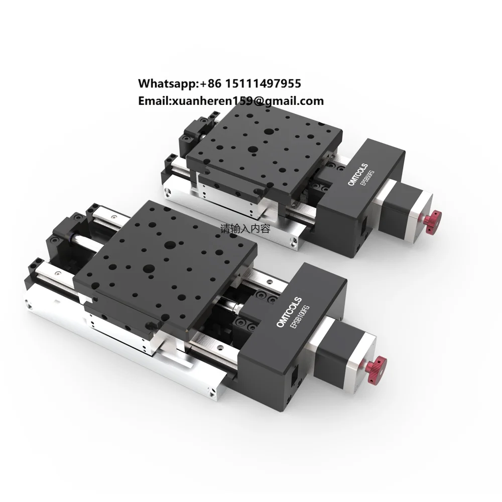 

OMTOOLS EPSB-FG Series Precision Motorized Linear Motion Stages Five-phase Stepping Motor Grating Ruler Aluminum Alloy 1 Year