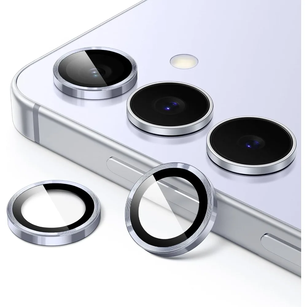 Original Camera Protector for For Samsung Galaxy S26 S25 S24 Plus Ultra Metal Ring 9H Tempered Glass HD Lens Film Anti-scratch