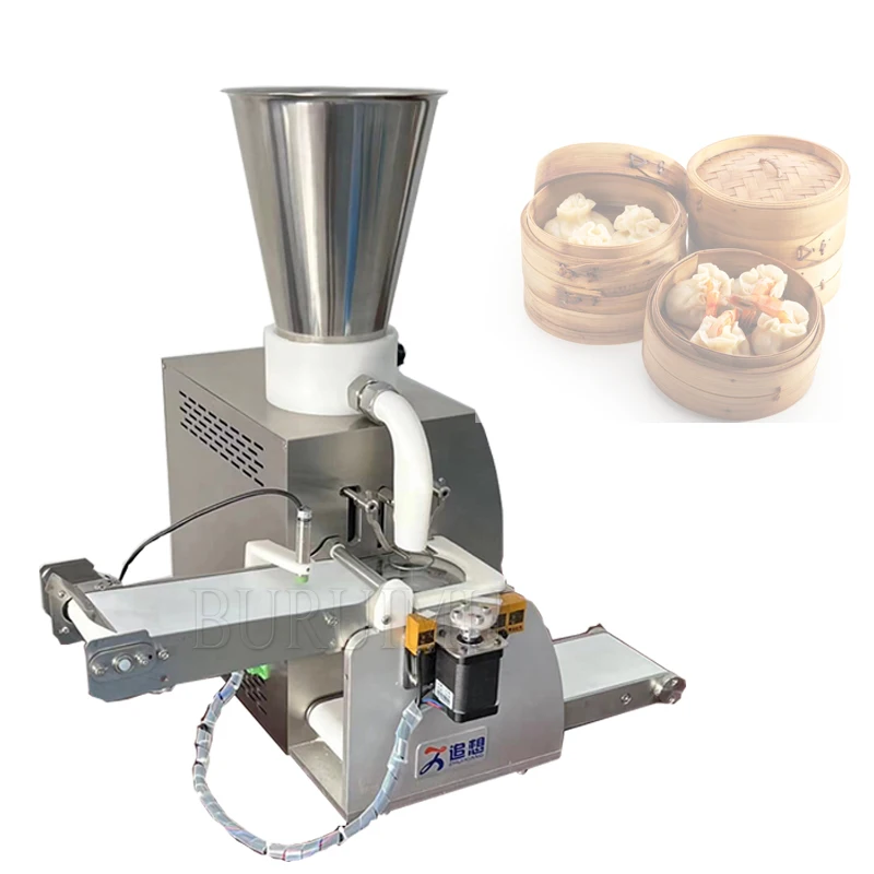 Semi-Automatic Steamed Stuffed Bun Momo Making Machine Soup Dumpling Xiaolongbao Baozi  Machine Dumpling Shaomai Machine