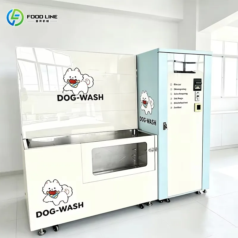 Customized Payment Methods Stainless Steel Automatic Pet Dog Washing Machine Self Service Dog Cat Wash Vending Machine