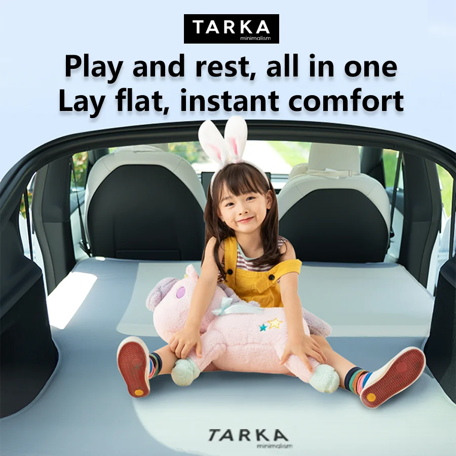 TARKA Oversized Camping Sleep Pad, Family Air Mattress Compatible with Tesla Model Y, for Tent & Road Trip