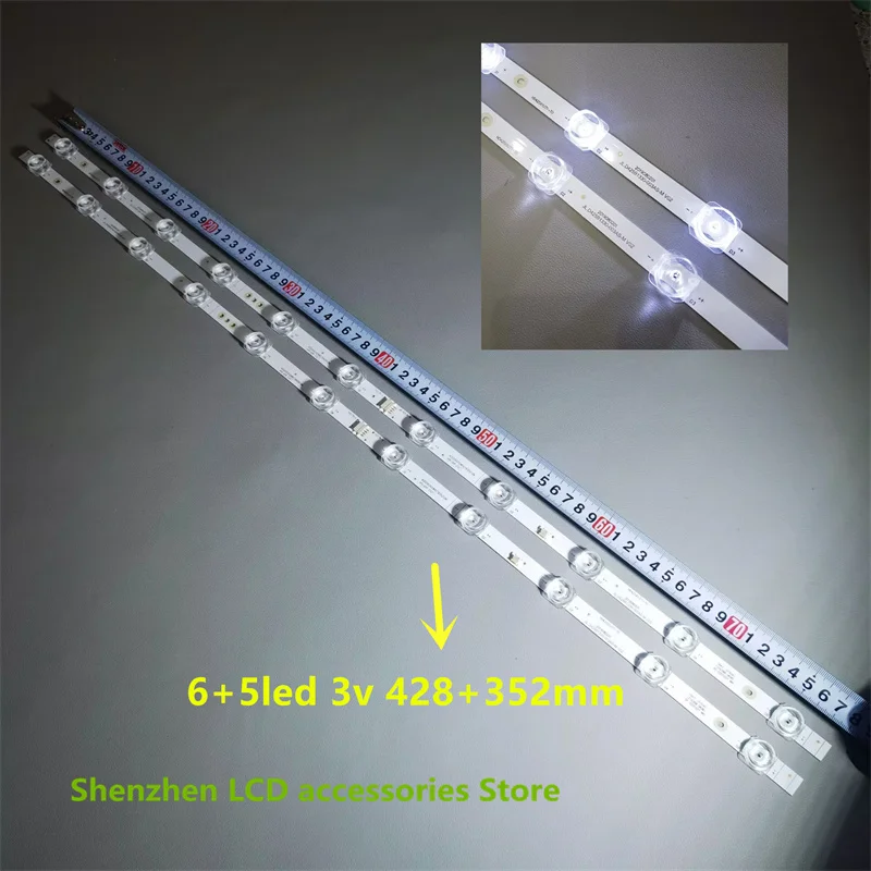 LED light strip For 43A7100F JL.D425B1330-003AS-M-V02 HD425X1U71-T  light bar 100% new