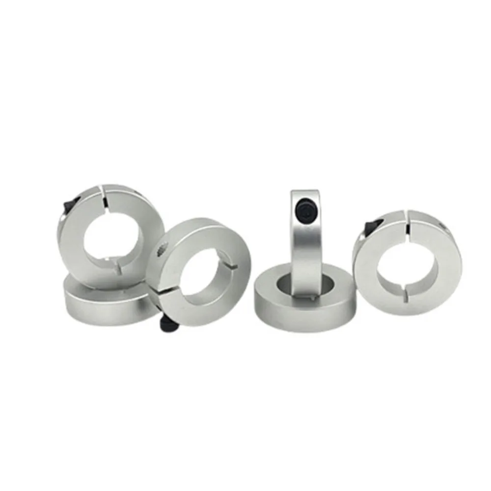 Optical Axis Open Fixed Bearing Stop Shaft Clamp SCS Limit Ring With Screw Scsaw Type