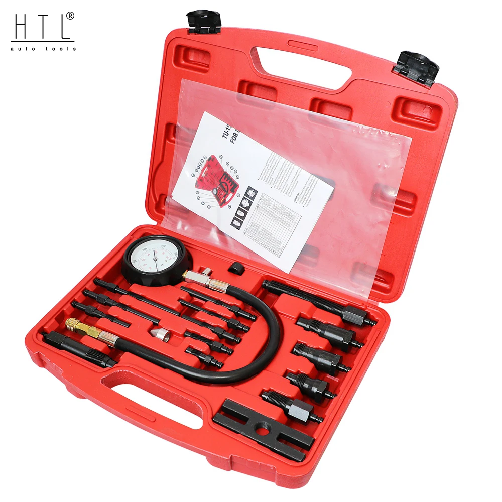 Automotive Tools TU-15B Engine Compression Tester Kit Engine Testing Tool For Auto Engine Repair