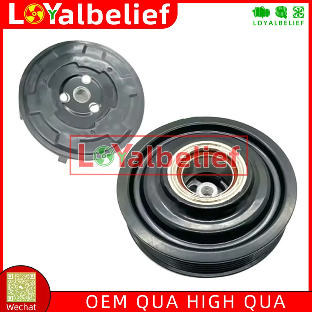 6SEL14C AC Compressor Clutch Pulley For Renault Megane CC Grand Scenic III 1.5 1.6 DCP23030 8200939386 4471500020