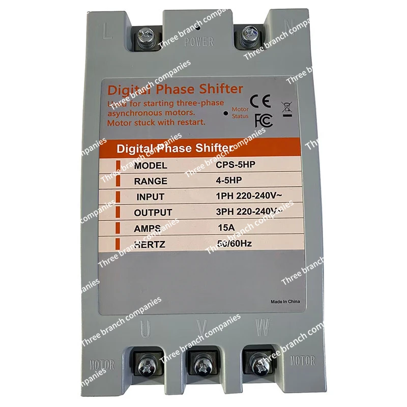 

Digital Inverter, Single Phase to Three Phase, Digital Phase Converter, Phase Shifter 220-240VAC Industrial Grade