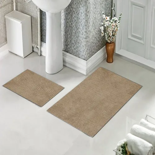 Halıforum Bath Mat Dual Toilet Seat Pad Non-Slip Bottom Bhs-403