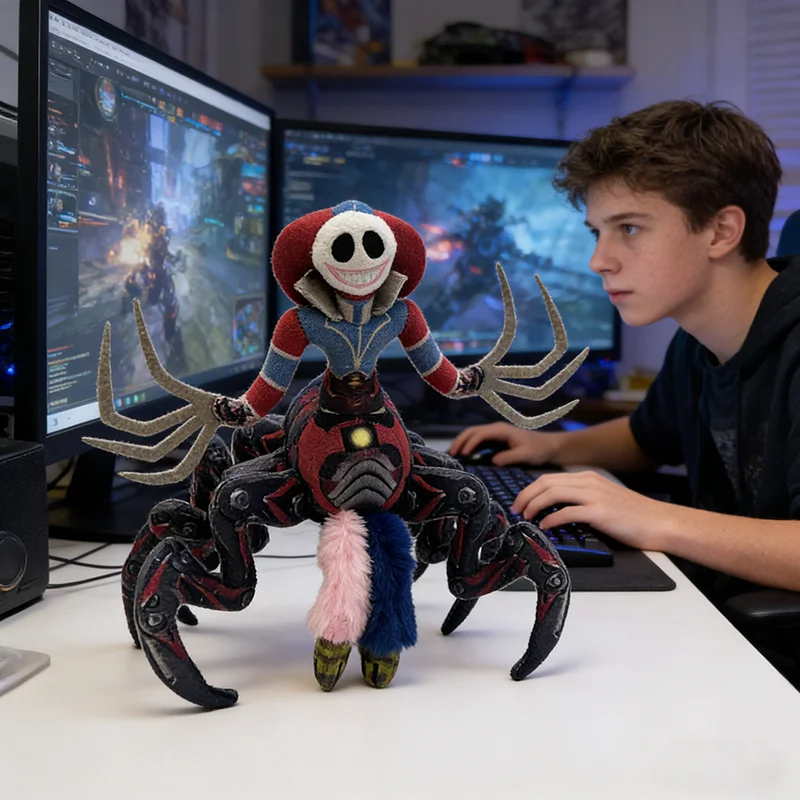 

Плюшевая игрушка Poppy's Game Monster Joker Lily Doll: Прототип плюшевой куклы из хоррор-игры, 5 плюшевых кукол, аниме-периферия, игрушка для фанатов игр