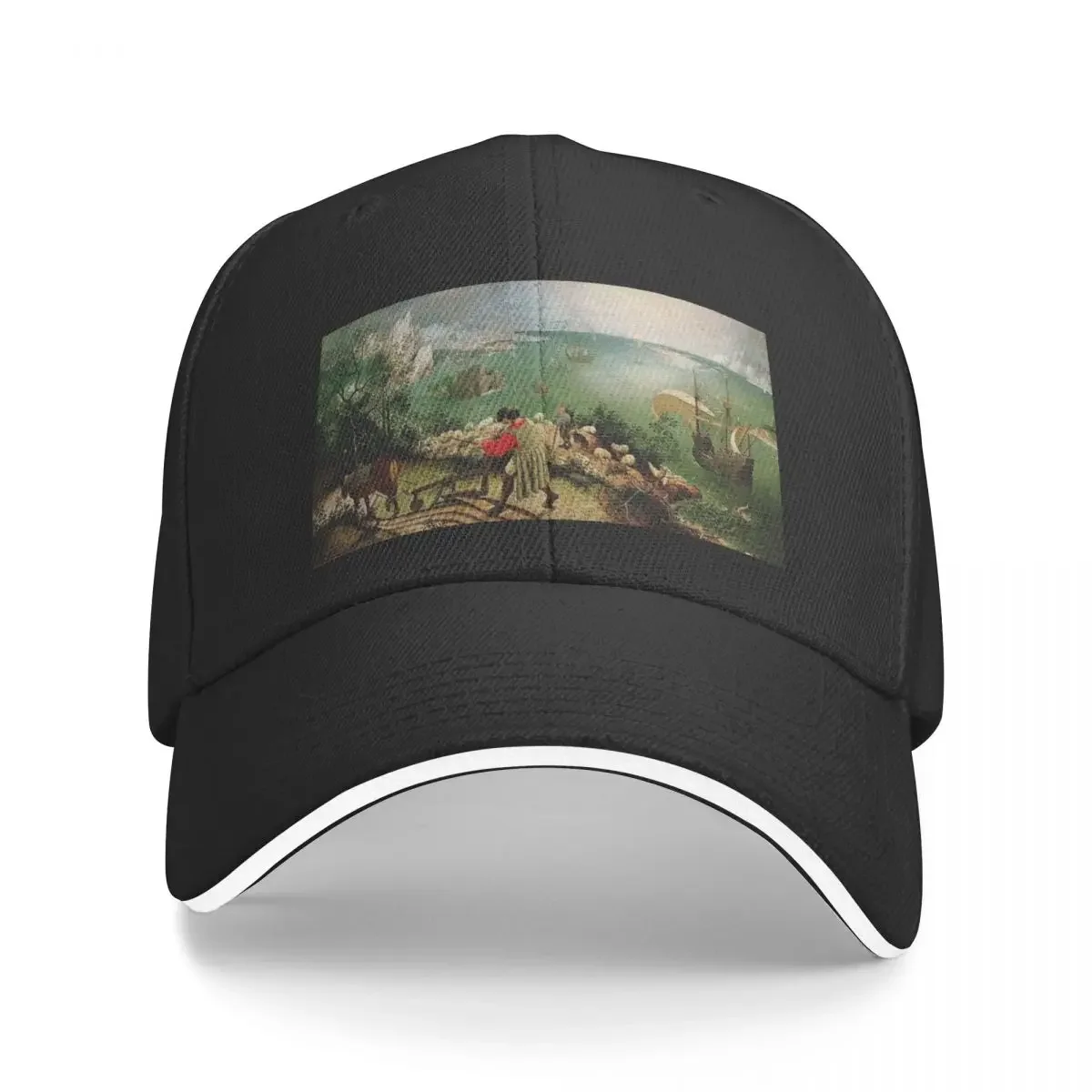 Seascape with ships - pieter bruegel the elder Baseball Cap Military Cap Man luxury caps Golf Wear Trucker Hats For Men Women's