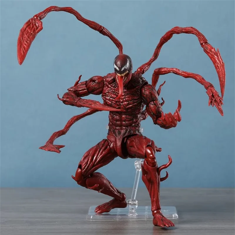 SHFiguarts Venom Red Venom Carnage Actionfigur SHF Venom 3 Let There Be Carnage Anime Figur Sammlermodell Spielzeug Geschenke – Detail 5